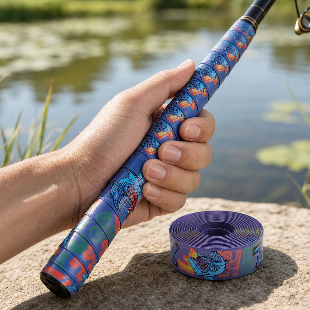 Fishing Rod Wrap Tape - Pita Bungkus Gagang Raket Bulu Tangkis