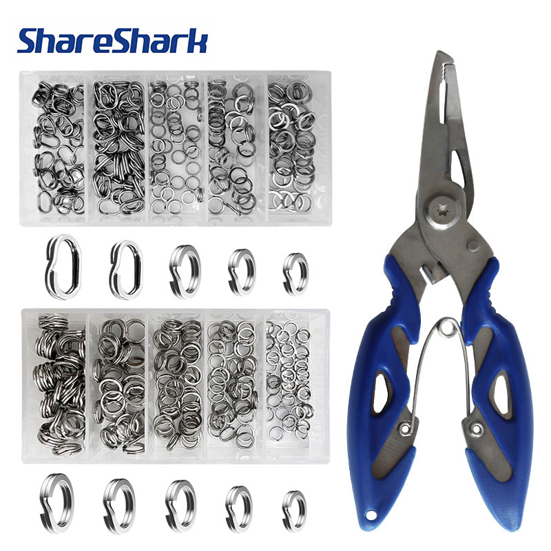 Fishing Equipment Used - ShareShark 200pcs Cincin Pembagi Baja Tahan