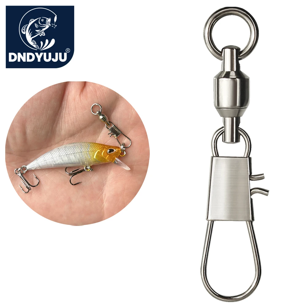 DNDYUJU 50pcs Swivel Pancing B - Fishing Equipment Used ulasan dan harga